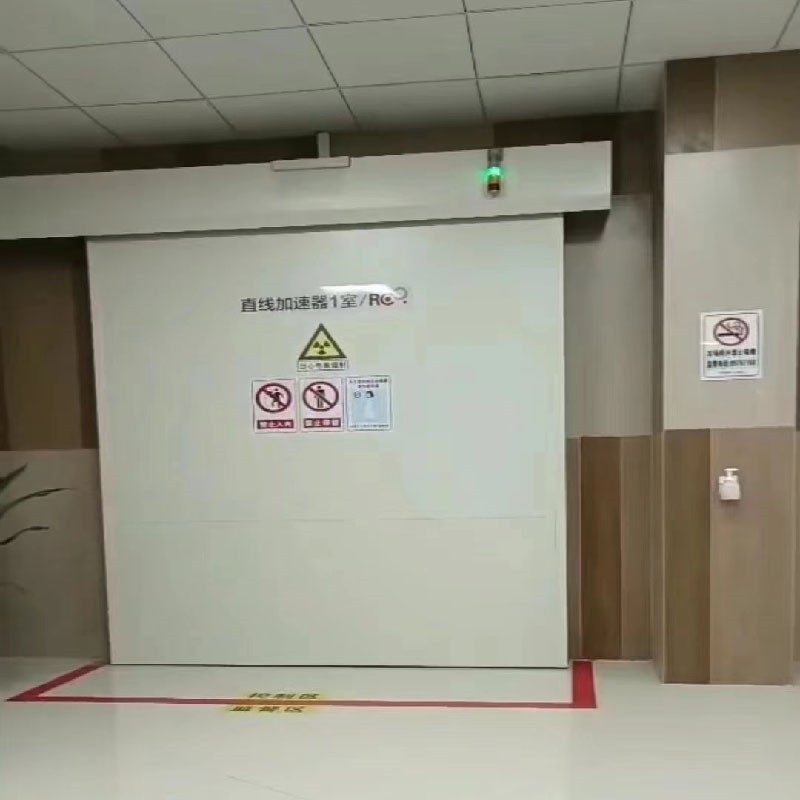 百色对开铅门